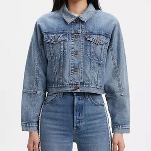 Levi’s Future Vintage Denim Cropped Jacket, L